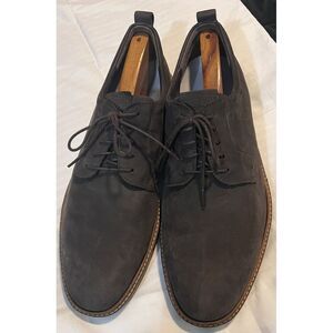 ECCO ST.1 Phorene Sneakers Men Size 13 Brown Suede Leather Lace Up Low Top Shoes